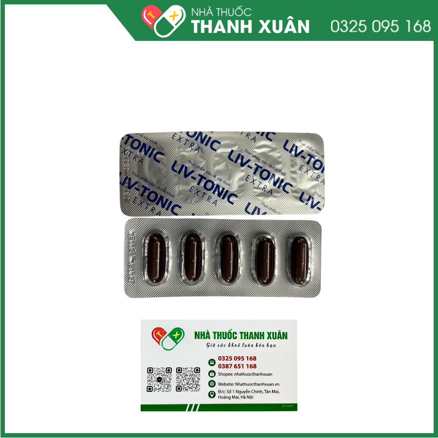 Liv-Tonic Extra hỗ trợ tăng cường chức năng gan